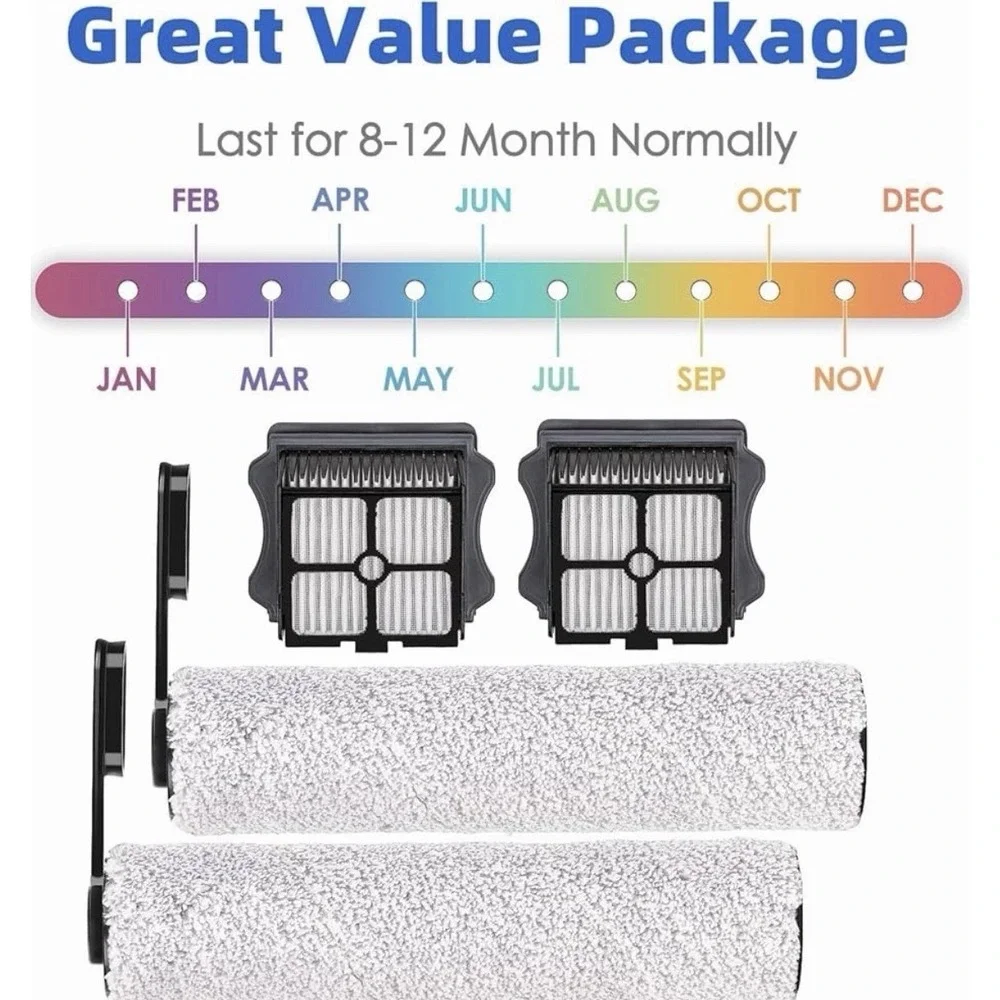 Tineco‎ Floor ONE S5 Combo Replacement Brush Roller & HEPA Filter Accessories